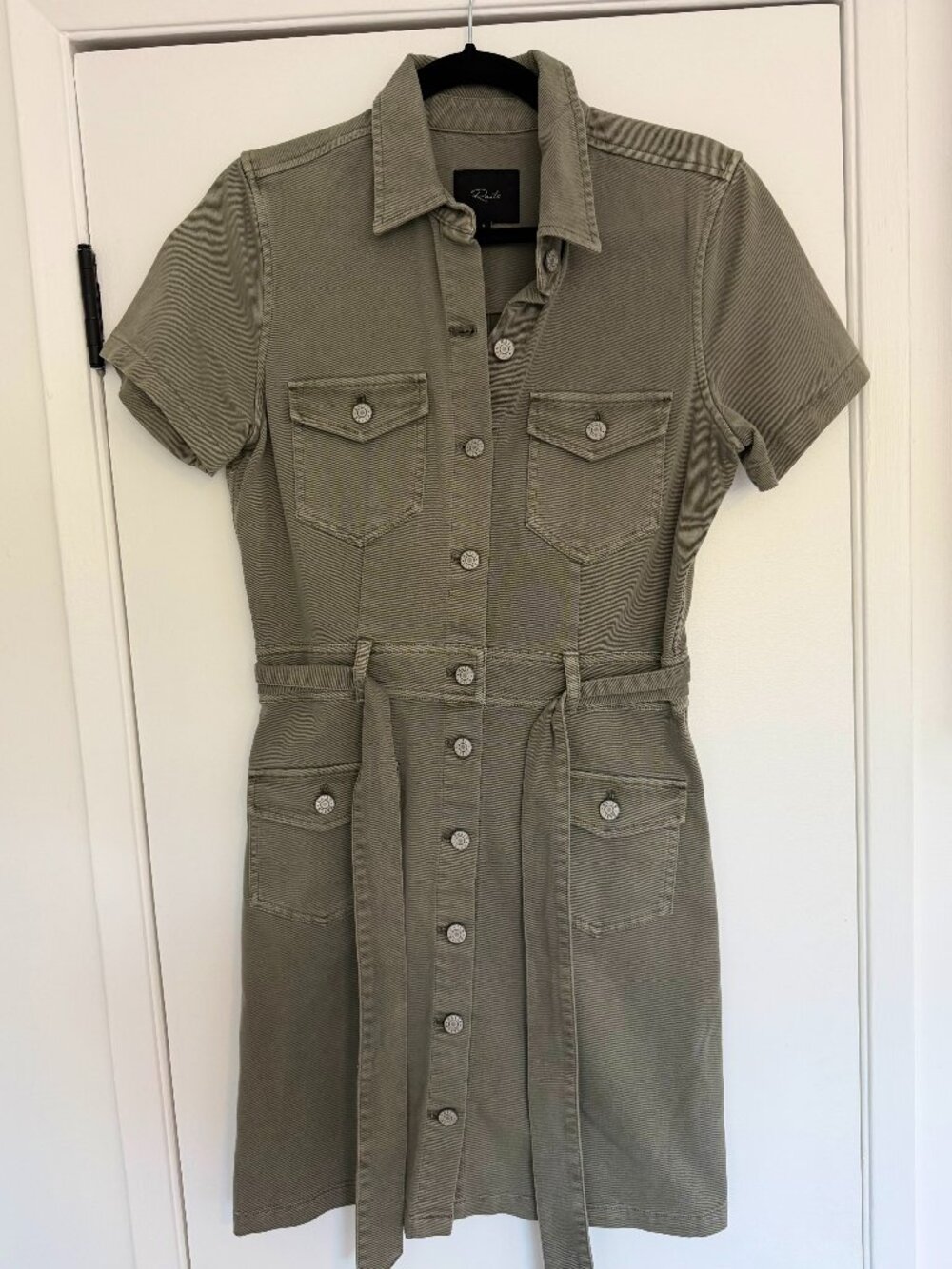 Rails Danica Dress - Army Green Denim - S